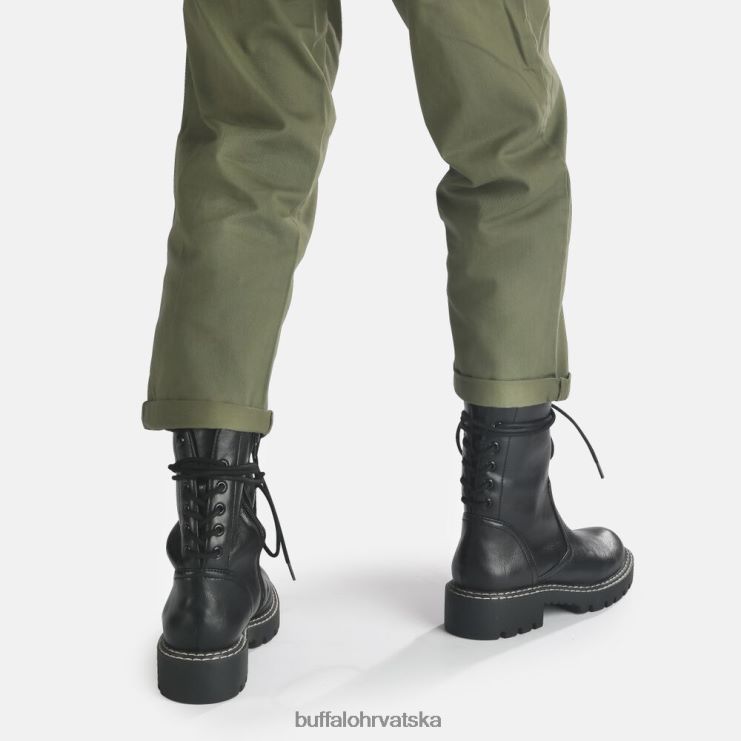crno Buffalo stash gležnjača veganska |čizme TDD6T698